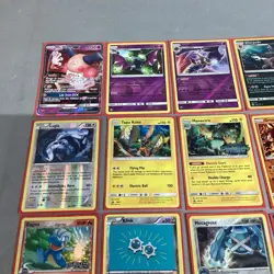 Lot Of 19 Pokemon Holo And Reverse Holo Cards In Protective Holders - Image 2