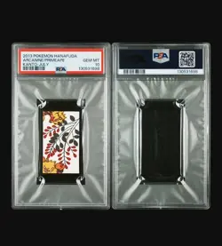 Arcanine/Primeape - Kanto-July - 2013 Hanafuda - Pokemon Card - PSA 10-89 - Image 1