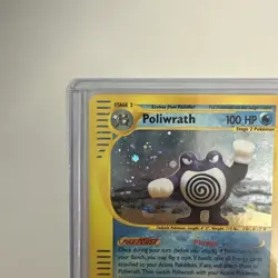 Poliwrath Holo 24/165 Expedition Base Set Pokemon Card 2002 LP - Image 3