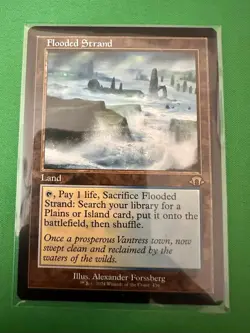Flooded Strand (Retro Frame) 436 - MTG MH3 - M/NM Unplayed FAST2SHIP!! - Image 1