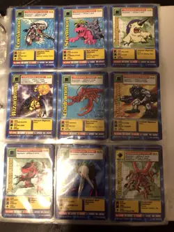 Collection Of Digimon Cards In Binder With Protective Sleeves - Image 3