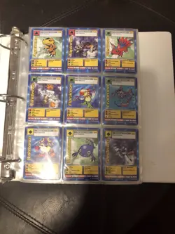 Collection Of Digimon Cards In Binder With Protective Sleeves - Image 4