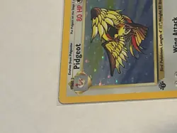 1st Edition Pidgeot 08/64 Jungle Holo Pokemon card - Image 3