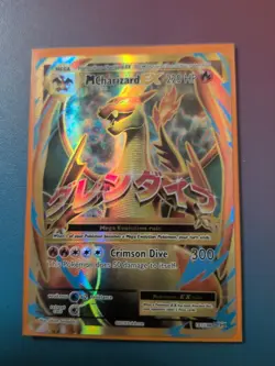Mega M Charizard EX XY Evolutions Full Art Holo Card 101/108 - Image 1