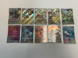Pokemon TCG Illustration Rare Cards Lot Of 10 All Cards Nm-m Read Dec - Image 1