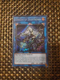 Gorgon Of Zilofthonia Secret Rare Yu-Gi-Oh Card. - Image 2