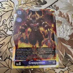 Digimon Card Game Creepymon BT8-111 SEC New Awakening - Image 1