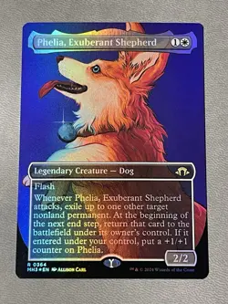 MTG: Modern Horizons 3 - Phelia, Exuberant Shepherd - FOIL Borderless - 0364 NM - Image 1