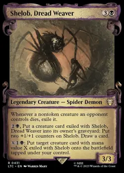 [1x] Shelob, Dread Weaver - Foil - Showcase Scrolls Near Mint, English The Lord - Image 1