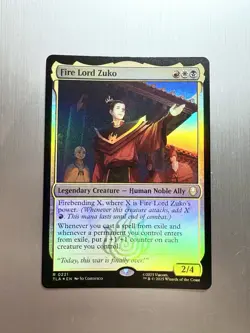 Fire Lord Zuko - 221 - MTG Avatar: The Last Airbender - Rare - FOIL - Image 1