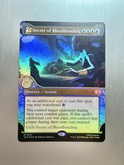 Secret Of Bloodbending - 337 - MTG Avatar: The Last Airbender - Elemental - FOIL - Image 1