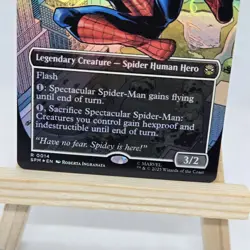 Spectacular Spider-Man (Borderless Foil) Near Mint NM MTG R 0014 Single - Image 5