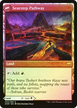 1 NM FOIL Blightstep Pathway Searstep Pathway ~ Kaldheim English - Image 1