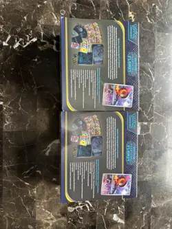 Phantasmal Flames Pokemon Center ETB Elite Trainer Box Lot of 2 - Image 3