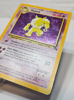 Hypno 8/62 Holo Rare Unlimited Fossil Pokemon 223 - Image 2
