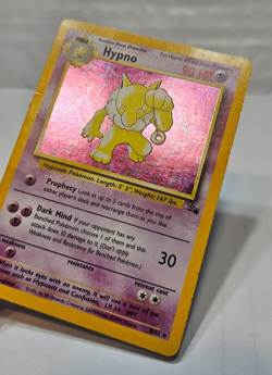 Hypno 8/62 Holo Rare Unlimited Fossil Pokemon 223 - Image 3