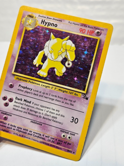 Hypno 8/62 Holo Rare Unlimited Fossil Pokemon 223 - Image 4