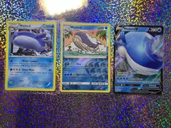 Pokemon TCG Wailord: Dragons Exalted Holo 26/124; Reverse Holo 30/145 - Image 1