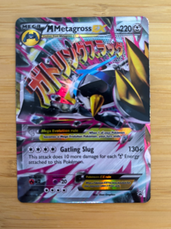M Metagross EX (Shiny) XY35 XY Holo 2014 Pokemon Black Star Promo - Image 1
