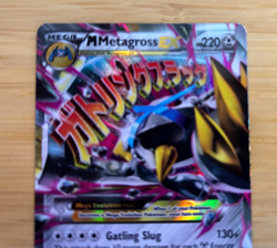 M Metagross EX (Shiny) XY35 XY Holo 2014 Pokemon Black Star Promo - Image 2