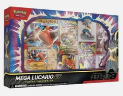 Pokemon TCG Mega Lucario ex Premium Figure Collection Box Sealed New 2025 - Image 1