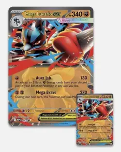 Pokemon TCG Mega Lucario ex Premium Figure Collection Box Sealed New 2025 - Image 3