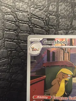 Pokemon Gumshoos 153/132 Me01: Mega Evolution Holo Full Art IR TCG NM - Image 5