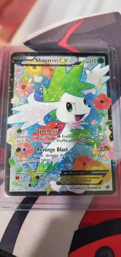 Pokemon Shaymin EX (Full Art) Legendary Treasures RC21/RC25 Ultra Rare Hololfoil - Image 1