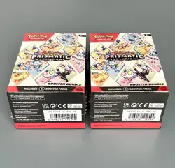 Pokemon TCG: New Scarlet Violet Prismatic Evolutions Booster Bundle - Lot of 2 - Image 2