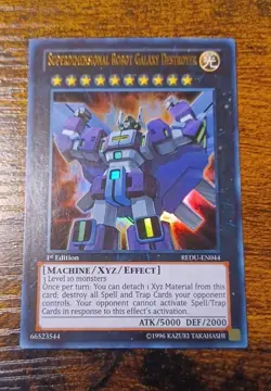 Yu-Gi-Oh! Superdimensional Robot Galaxy Destroyer REDU-EN044 1st Edition - Image 1