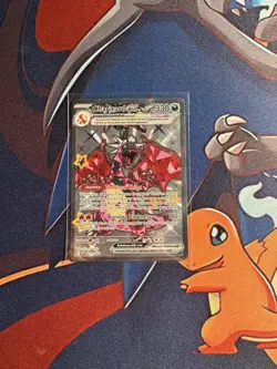 Pokemon TCG Charizard EX SVP074 Black Star Promo Full Art Card - Image 1