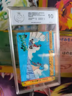 Pokemon Card 211 Lapras Blastoise Carddass Vending Anime Japanese PSA / PGS 10 - Image 1