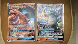 Charizard GX SM195 & Zygarde GX SM122 Jumbo Oversized Promo Cards - Pokemon TCG - Image 1