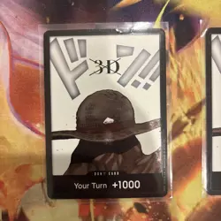 Special DON!! Card 3D DP-08 One Piece Legacy of the Master Promo Foil NM English - Image 2