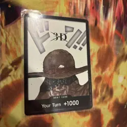 Special DON!! Card 3D DP-08 One Piece Legacy of the Master Promo Foil NM English - Image 4