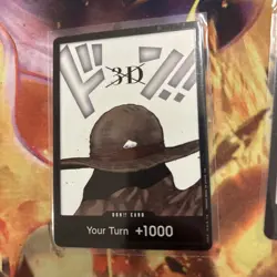 Special DON!! Card 3D DP-08 One Piece Legacy of the Master Promo Foil NM English - Image 5
