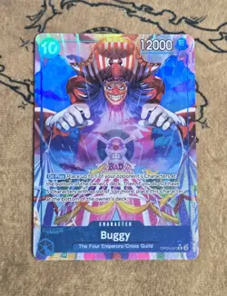 One Piece Card Game Buggy (Alternate Art) OP09-051 Rare NM English - Image 1