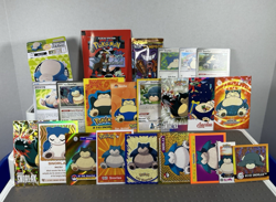 Pokemon Lot of 23 Cards and Stickers All Snorlax #143 Snorlax Only Pokemon Lot - Image 2