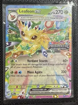Prismatic Evolutions Surprise Box Sealed Stamped EX Promo Cards Complete Set 9/9 - Image 5