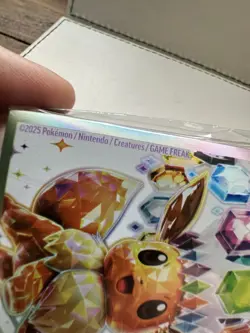 Prismatic Evolutions Eevee Pokemon Card Sleeves Pack Of 65 New - Image 2