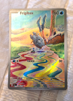 Frigibax Illustration Rare SV02: Paldea Evolved 208/193 NM Pokemon TCG Card NM - Image 1