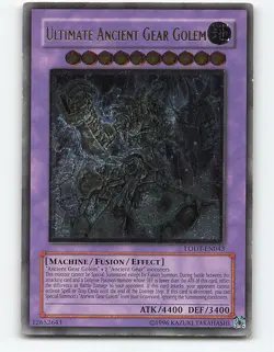Ultimate Ancient Gear Golem (UTR) #LODT-EN043 Yugioh Card - Image 1