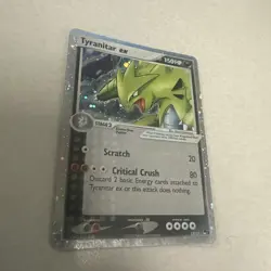Pokemon TCG Tyranitar EX 17/17 Pop Series 1 Ultra Rare Holo Card #17/17 - Image 2