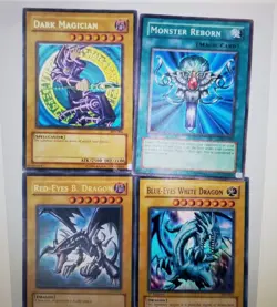 Yugioh Trading Card Lot: 200+ Blue Eyes White Dragon, Dark Magician And More - Image 3