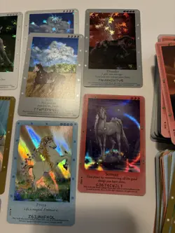 Bella Sara Trading Cards Promos 10 x foils & rares plus lot nonfoil cards 100+ - Image 4