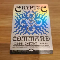 1x Cryptic Command, Foil, Secret Lair - 0905, Magic the Gathering MTG LP See Pic - Image 1