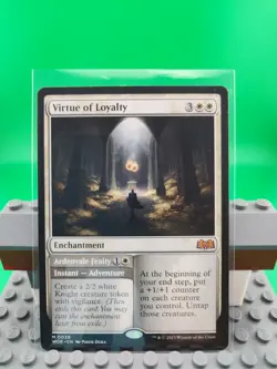 Virtue of Loyalty Wilds Of Eldraine Magic The Gathering - Image 1