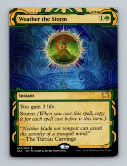 Weather the Storm 058/063 Strixhaven Mystical Archive STA MTG NM - Image 1