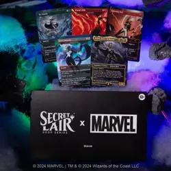 Magic The Gathering x Marvel: Storm Secret Lair NON-Foil SEALED - Image 1