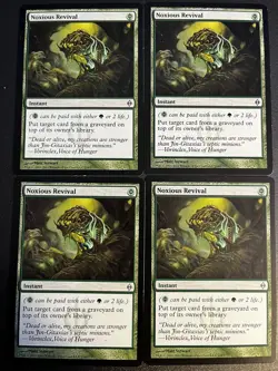 4x MTG Noxious Revival New Phyrexia 118/175 Regular Uncommon - Image 1
